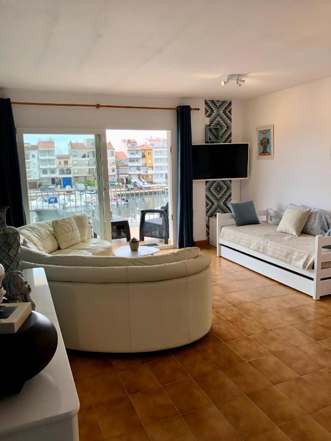 Appartement 80 M2,Port Rhodes D-2 Chambres, Terrasse Panoramique, Vue Sur Le Canal Principal D'אמפוריבראבה מראה חיצוני תמונה