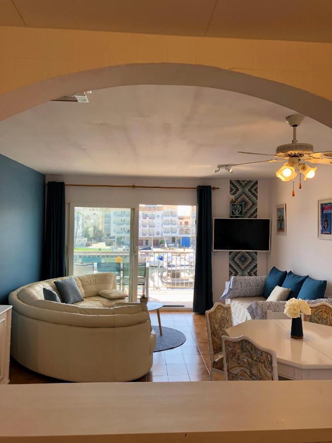 Appartement 80 M2,Port Rhodes D-2 Chambres, Terrasse Panoramique, Vue Sur Le Canal Principal D'אמפוריבראבה מראה חיצוני תמונה