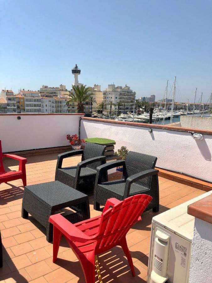 Appartement 80 M2,Port Rhodes D-2 Chambres, Terrasse Panoramique, Vue Sur Le Canal Principal D'אמפוריבראבה מראה חיצוני תמונה
