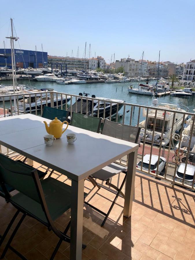 Appartement 80 M2,Port Rhodes D-2 Chambres, Terrasse Panoramique, Vue Sur Le Canal Principal D'אמפוריבראבה מראה חיצוני תמונה